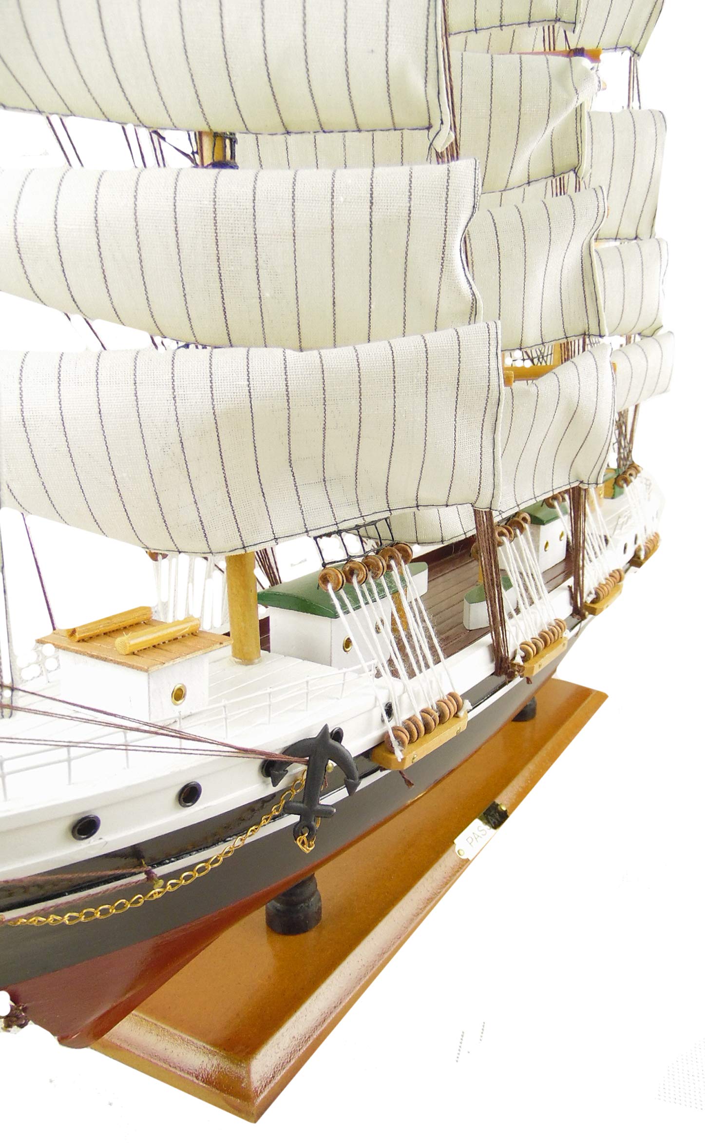 Schiffsmodell Passat - Maße B70/H55/T14 / Segelschiff/Modellschiff/Standmodell/Modellsegelschiff