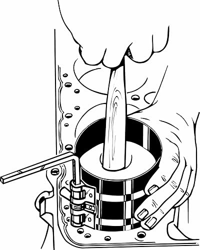 Miniatura 7 de Lisle 20500 Compresor de anillo de pistón de 3-12" a 7"