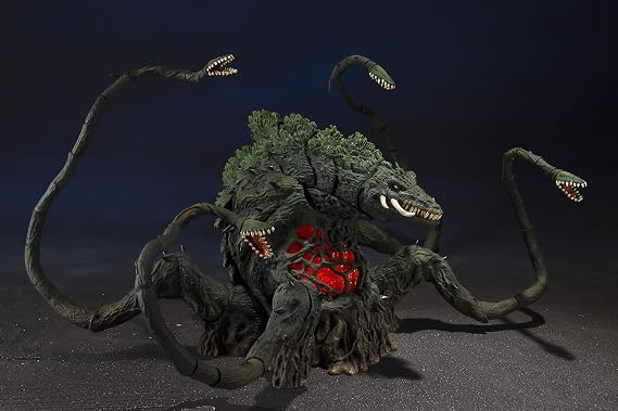 S.H. Monster Arts Godzilla vs Biolante Special Color Version, Approx. 9.8 inches 250 mm, PVC Pre-painted Action Figure