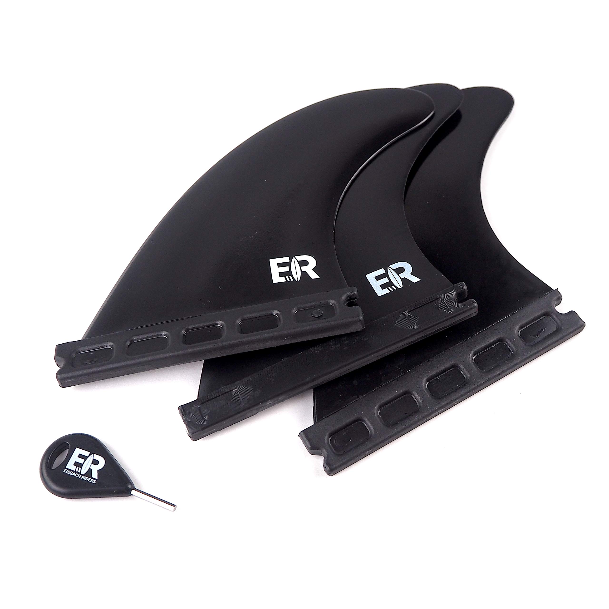Future Surfboard Thruster Fin Set with Fin Key - Pinne per Tavola da Surf e SUP