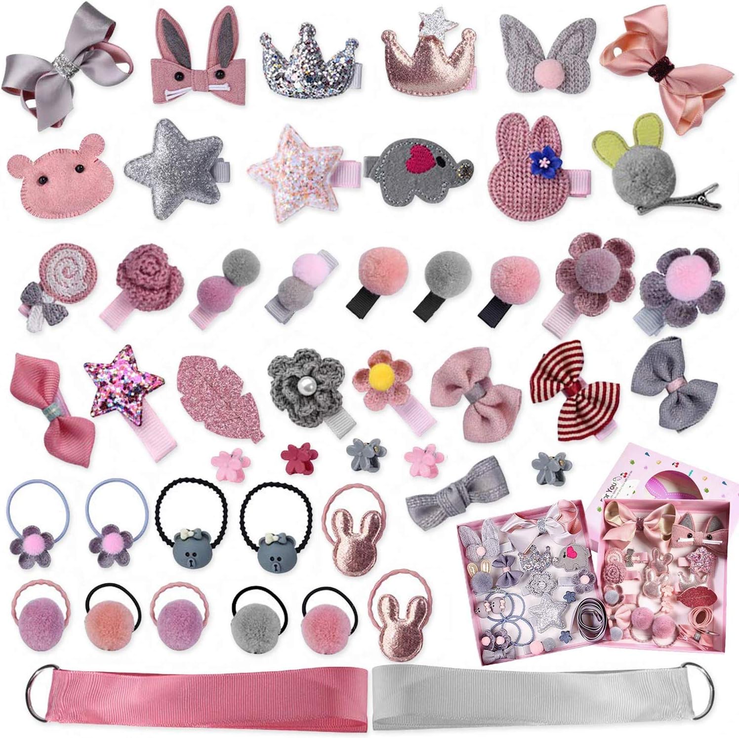 36 PCS Hair Clips Set for Little Girls Hair Rops Philippines Ubuy