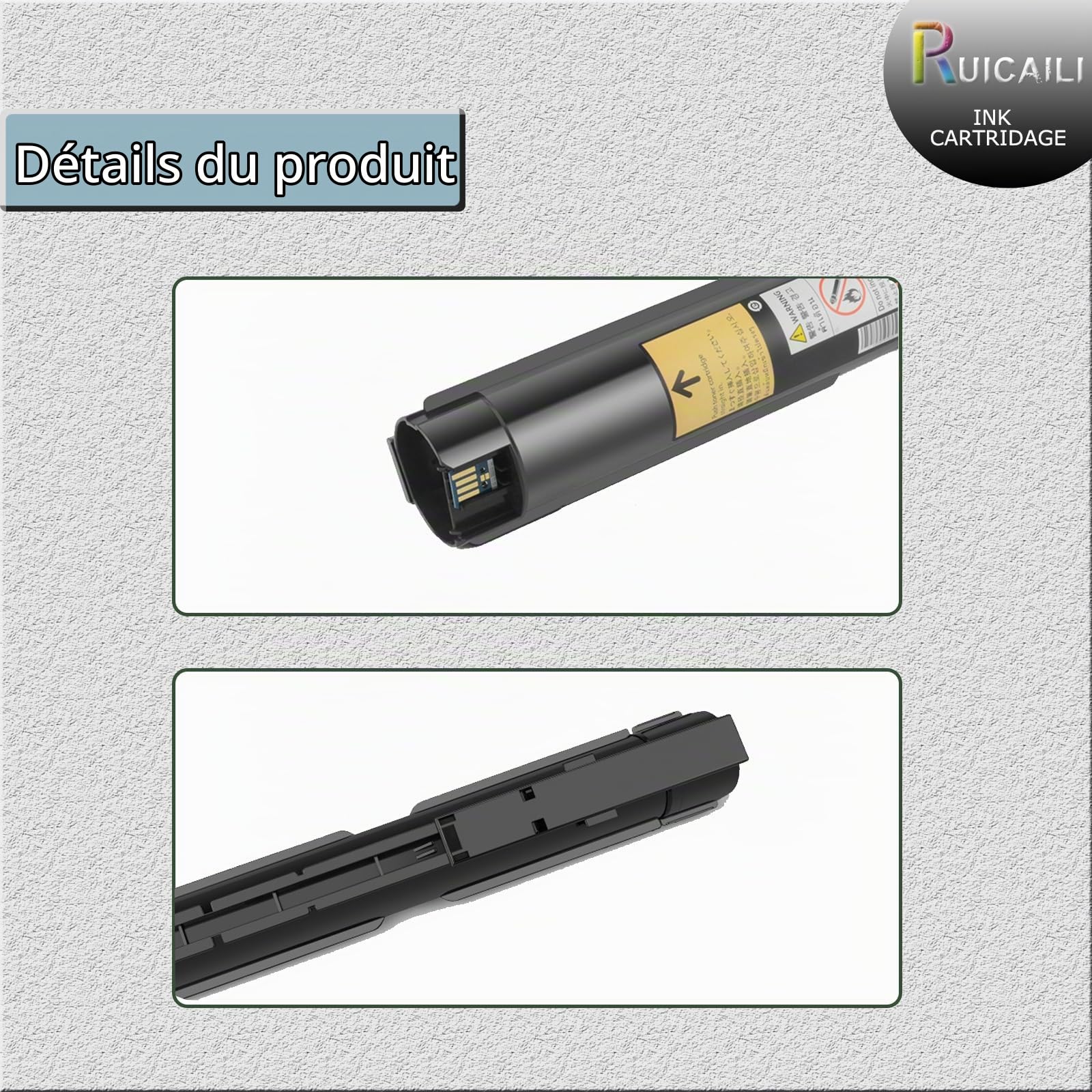 C8030 C8035 C8045 C8055 C8070 Cartouche de toner de rechange pour imprimante Xerox Work with AltaLink C8030 C8035 C8045 C8055 C8070 (4, noir, cyan, magenta, jaune)