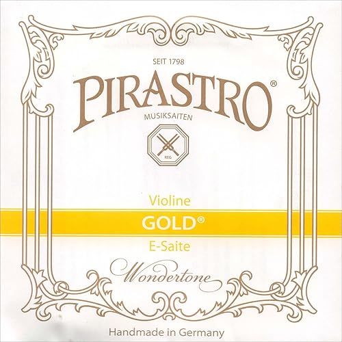 Cuerda de violín E Pirastro Gold Label 4/4 - Media - Acero - Extremo esférico
