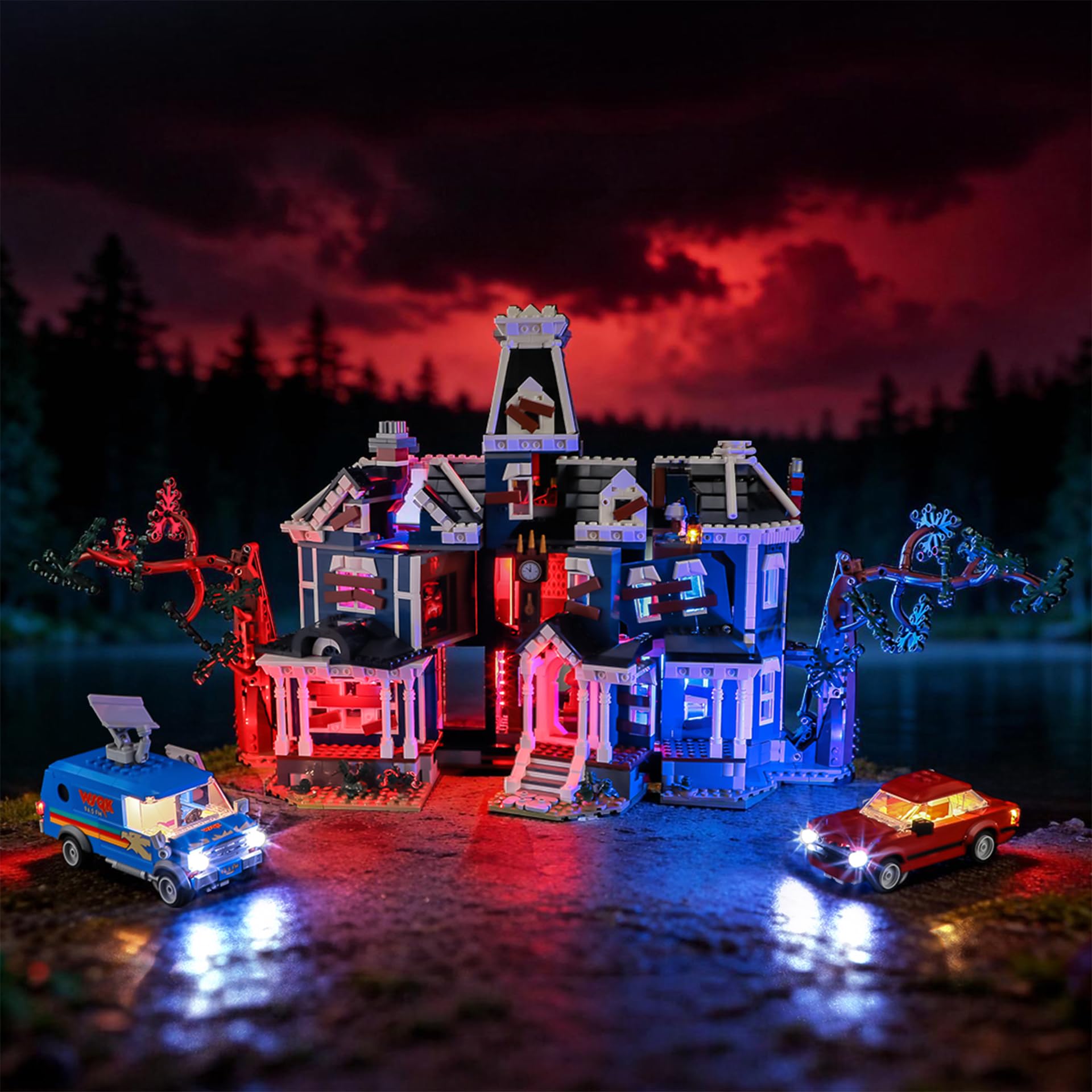 LIGHTAILING Led Light for Lego-11370 Stranger-Things: The Creel-House - Easy Install, Hidden Wiring, Home Decor & Gift-Ready (Model Not Included)