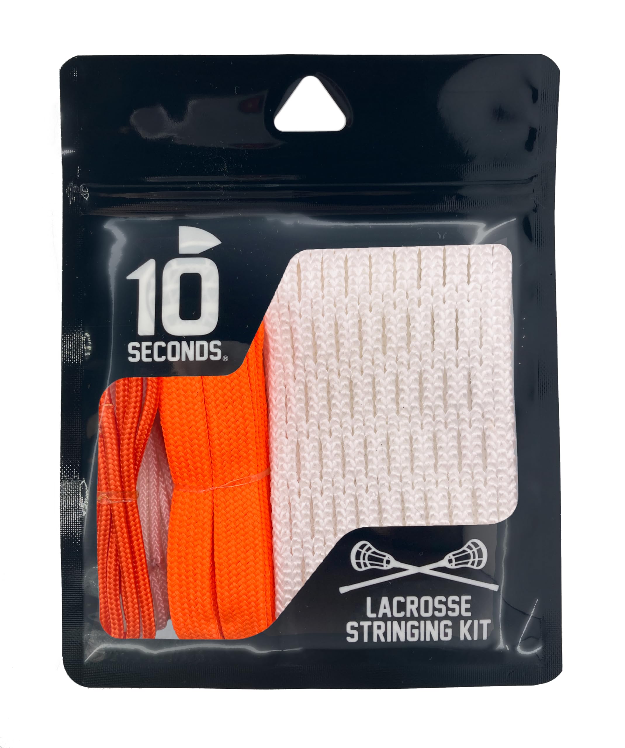10 Seconds - Proline Lacrosse Stringing Kit Mesh, Weather-Resistant and Precision Stringing. includes: Shooting String, Shooting Lace, Sidewall and