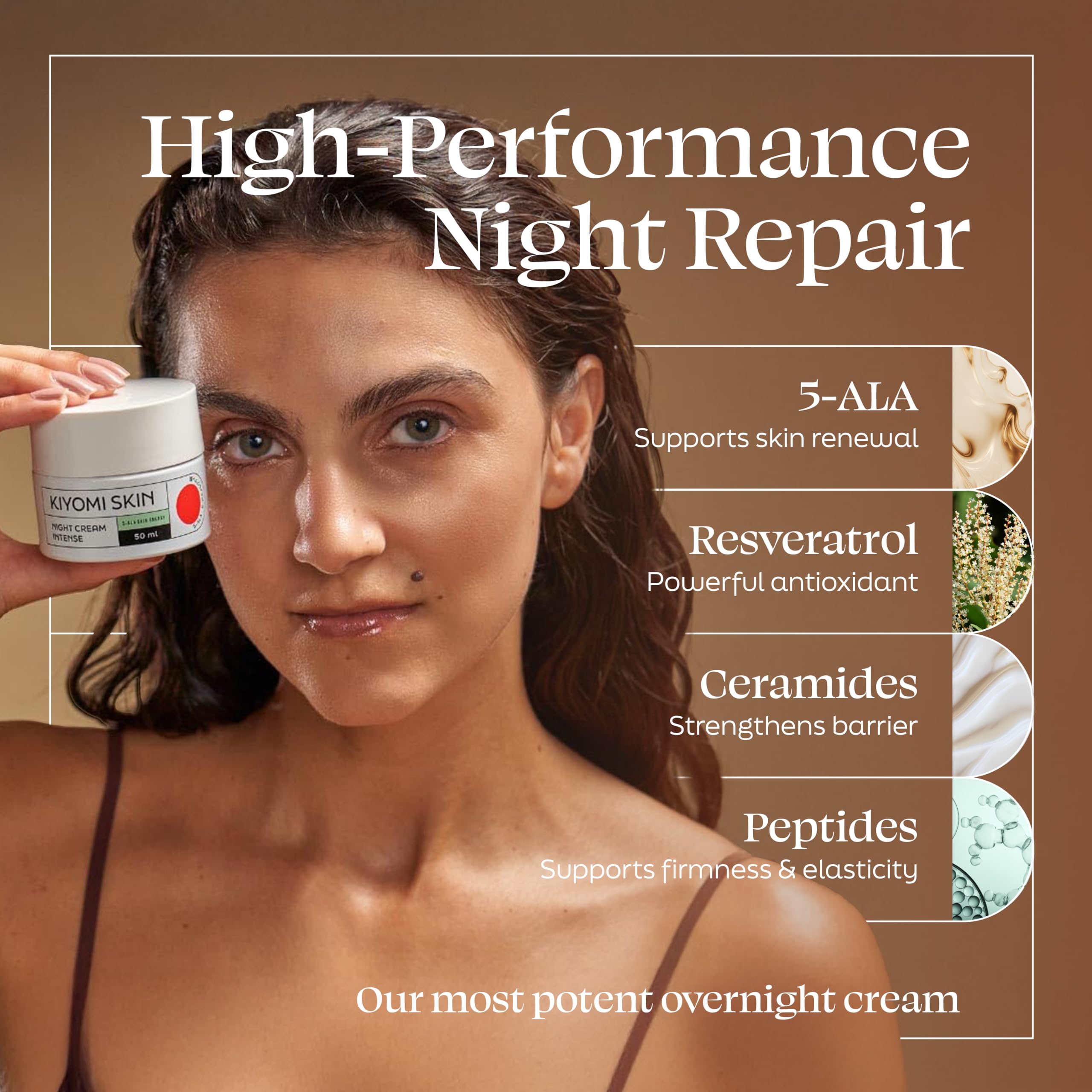 Amazon.com: Kiyomi Skin Night Cream Intense - Overnight Face Cream