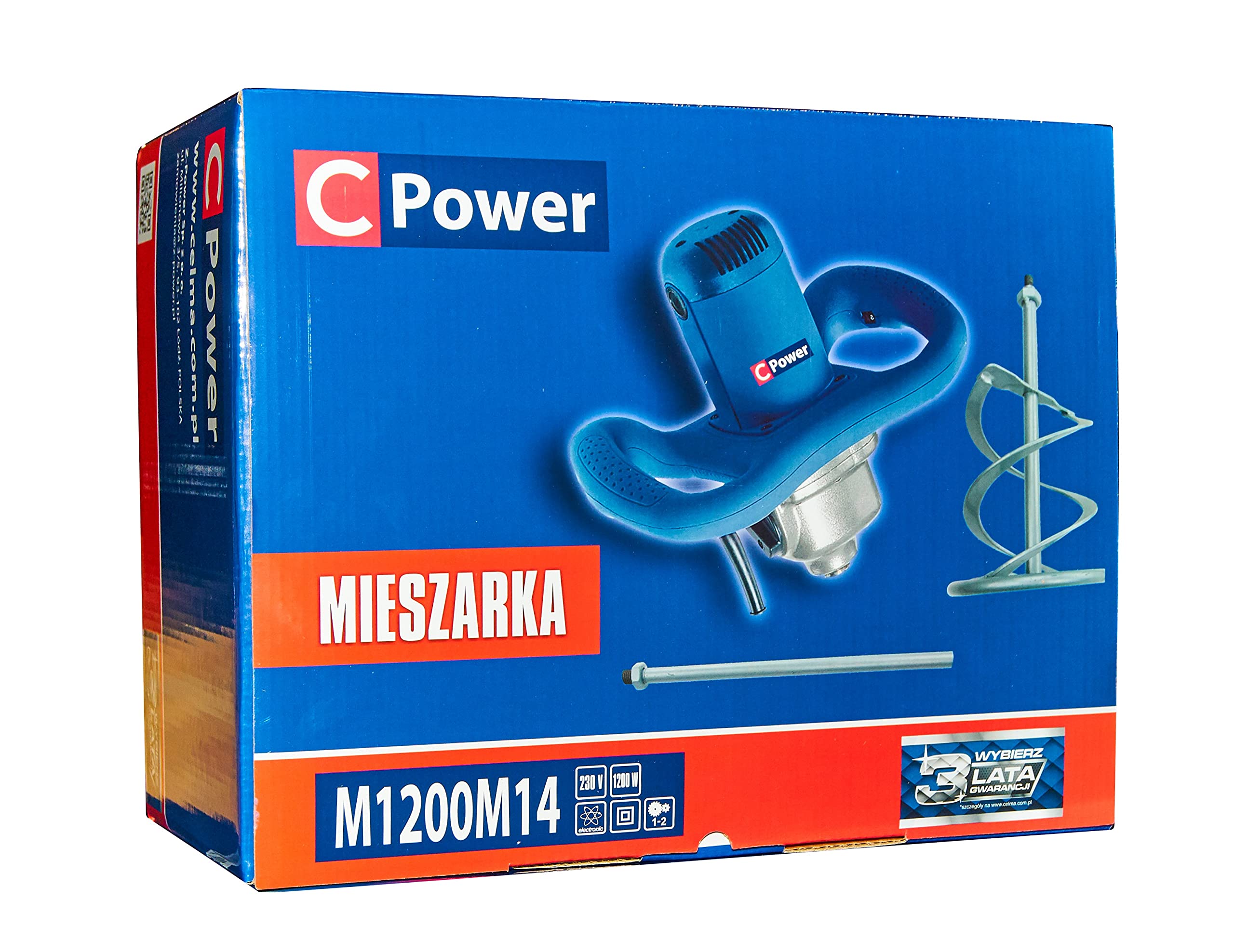 Mieszarka Mieszadło CELMA C-Power 1200W 3LATA GWARANCJI!