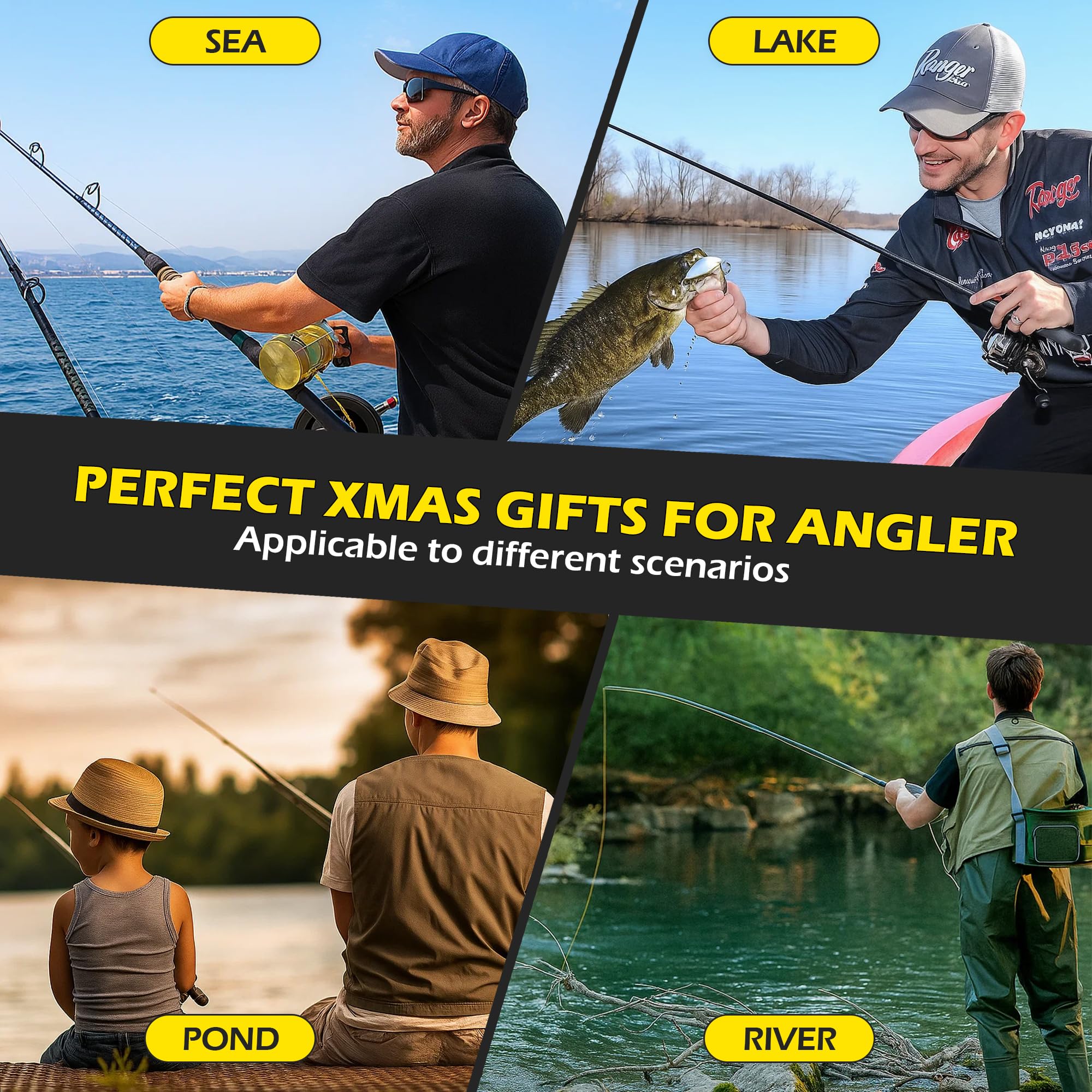 2025 Fishing Advent Calendar - 24 Days Premium Lure