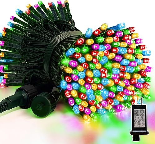 Miniatura 7 de LAMPHOME 200 luces LED rosas de San Valentín, 66 pies, 11 modos de luces de San Valentín, cable verde, enchufe conectable, tira de luz rosa de