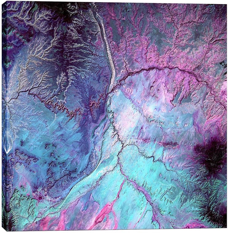 Epic Graffiti 'Earth As Art: Cloud Lightning' Canvas Wall Art, 12" x 12"