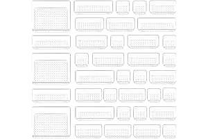 Vtopmart Drawer Bins for Organization: 37-Piece Clear Home Storage Containers