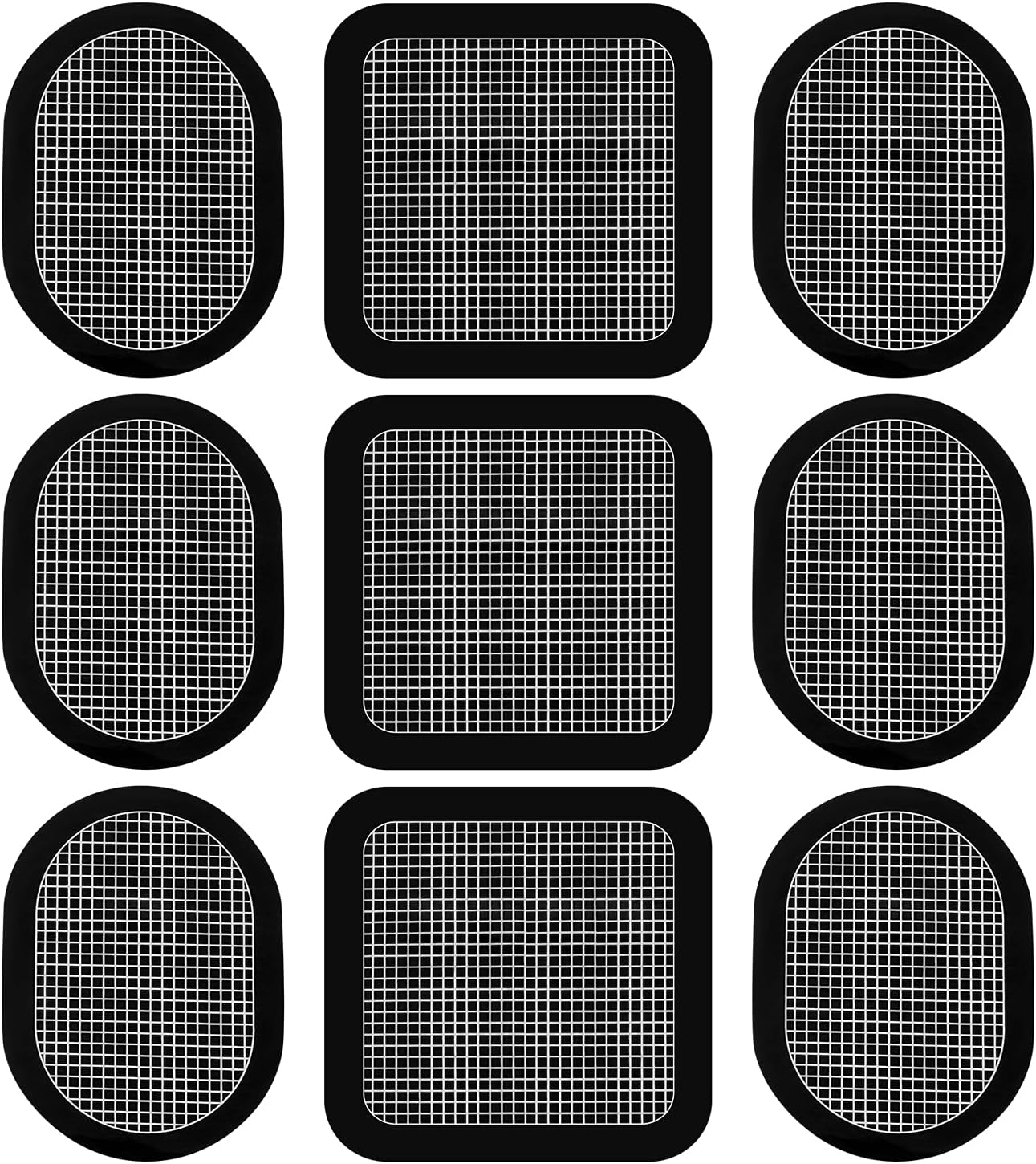 SOYOKO Gel Pads Replacement for All Flex Abdominal Belts Pro Go System 3 Sets of 9