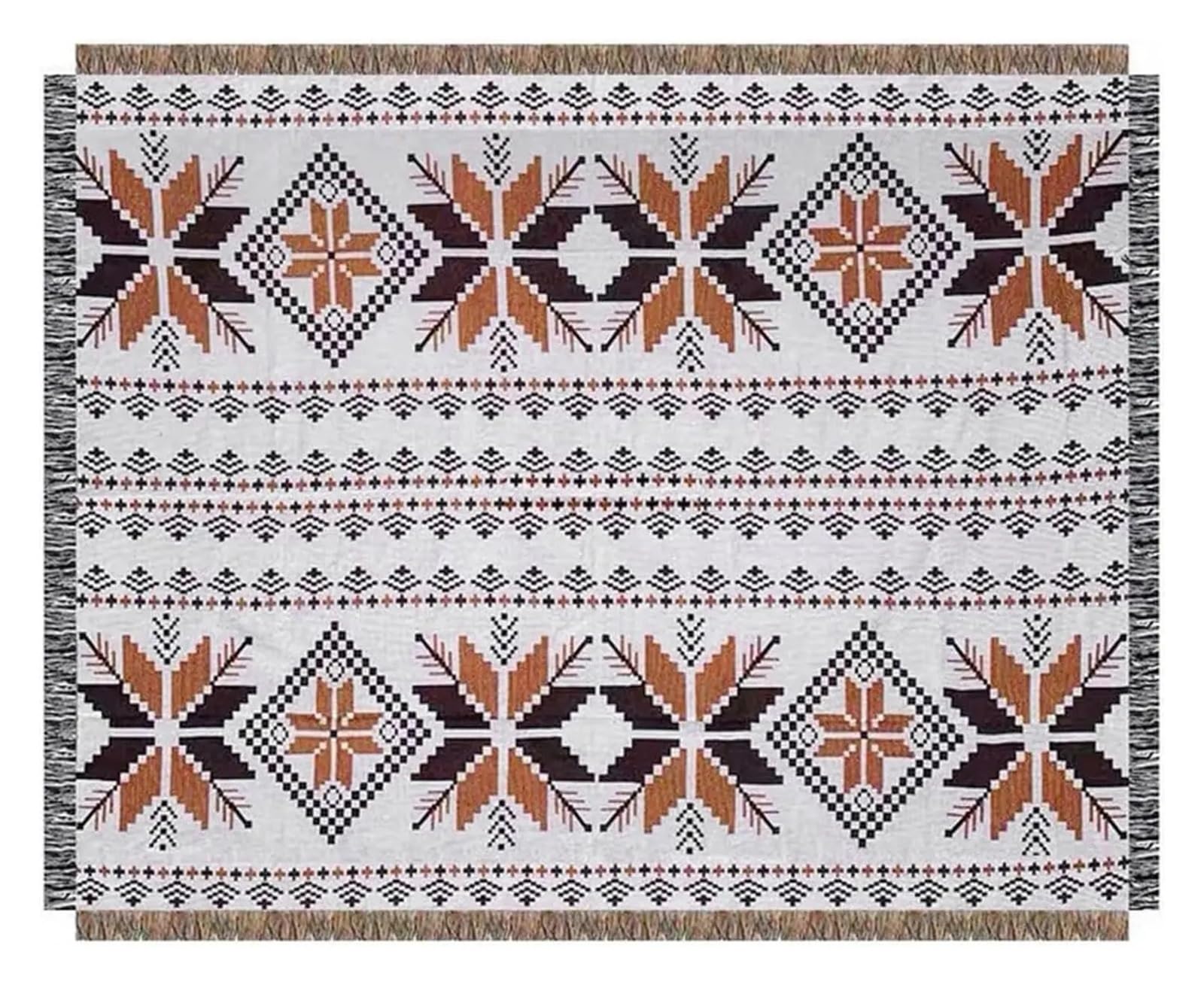 Coperta da picnic Tappetino spiaggia pieghevole for esterni con nappe Tappeti Attrezzatura campeggio for viaggi escursionistici per campeggio(180X230cm)