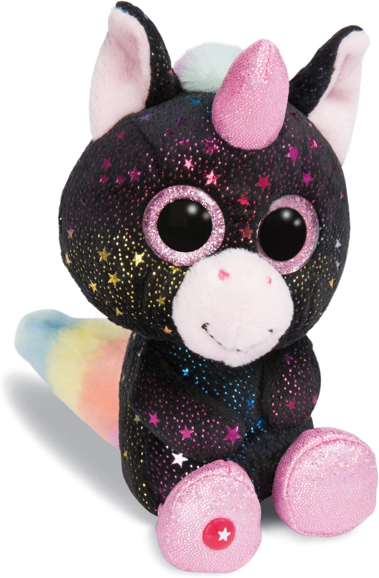 NICI Glubschis: The Original - Glubschis Unicorn Vita-Mi 15 cm - Cuddly Toy Unicorn with Big Eyes - Fluffy Plush Toy with Large Glitter Eyes - Cuddly Toy for Cuddly Toy Lovers - 46316