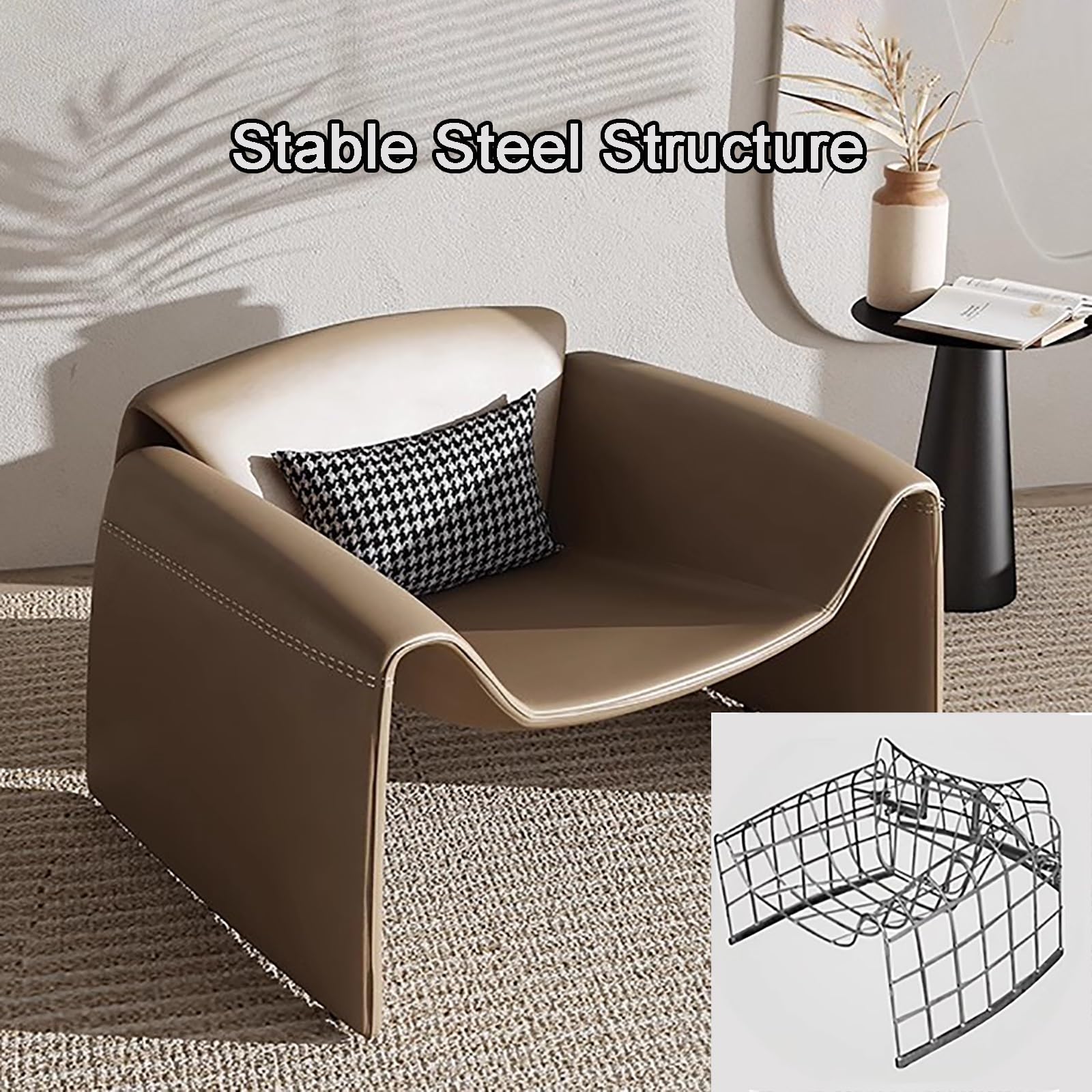 Amazon|ローソファー、モダンなアームソファチェア、シングルレイジー Amazon|ローソファー、モダンなアームソファチェア、シングルレイジー