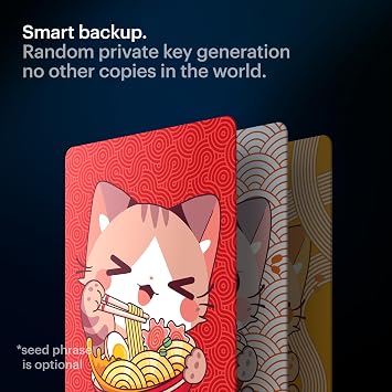 TANGEM Wallet 2.0 Bundle (Pack of 2) Wallet Ramen (Pack of 3) Ultimate Security Meets Everyday Elegance