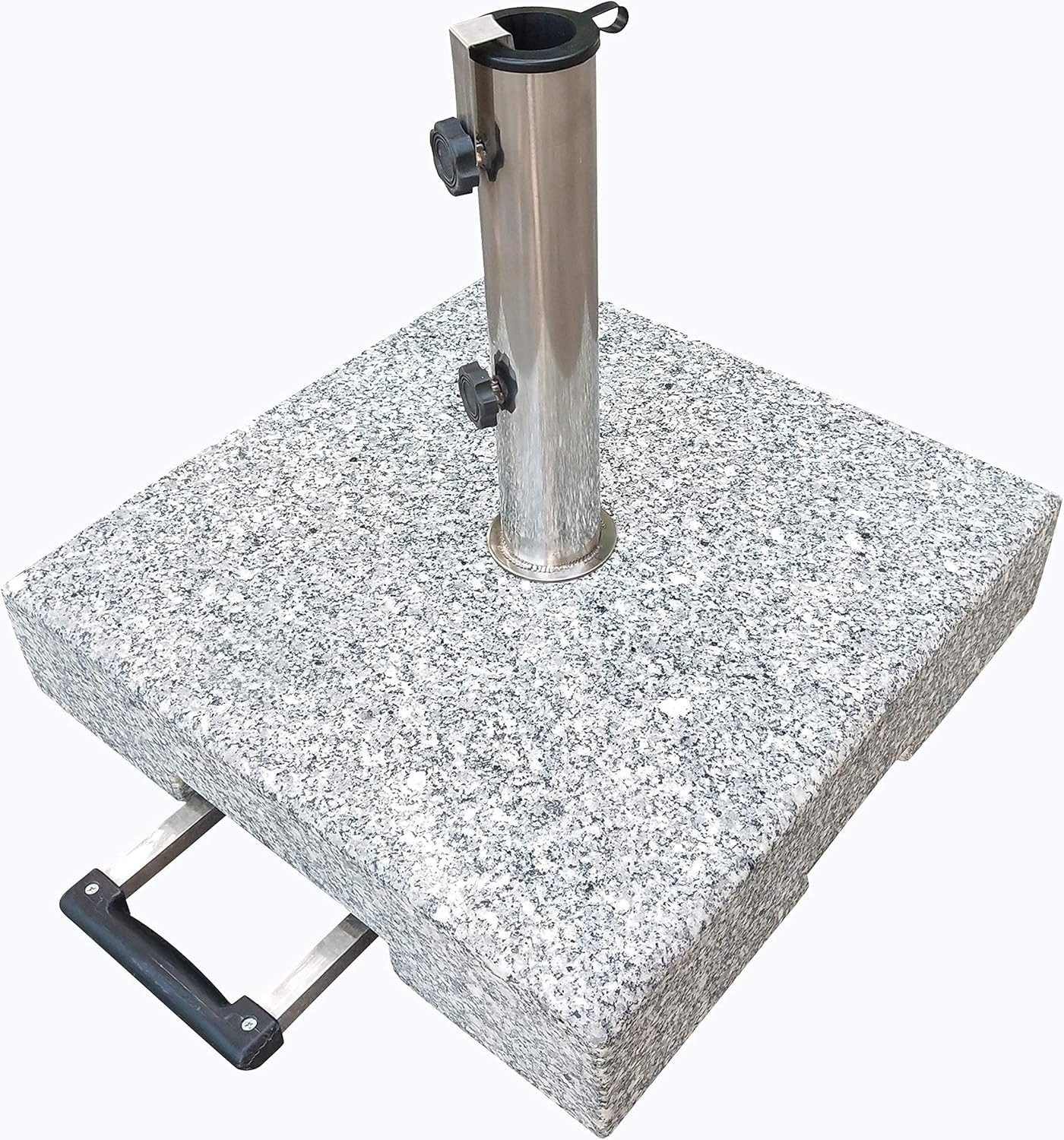 Gardissimo Trolley Granitsockel Robusto 50 kg Schirmständer mit Rollen