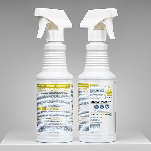 Miniatura 2 de Wondercide - Spray para pulgas, garrapatas y mosquitos para perros, gatos y hogar - Eliminador de pulgas y garrapatas, control, prevención