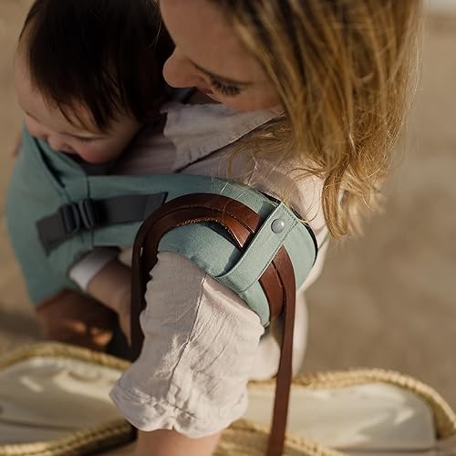 Miniatura 8 de Boba X Portabebés ergonómico  Portabebés ajustable para recién nacidos a niños pequeños, delantero y mochila para bebés de 7 a 45 libras, portabebés