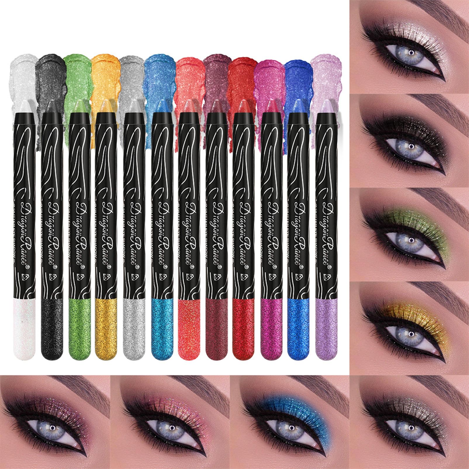 Eyeshadow Pen, Shimmer Cream Eyeshadow Pen - Image 3