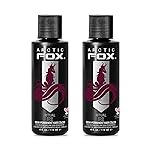 Arctic Fox Semi-Permanent Hair Dye, Vegan & Cruelty-Free, Ammonia-Free, Conditioning, Long Lasting, Vibrant Burgundy Red, For All Hair Types, Ritual, 4 Fl Oz (Pack of 2)