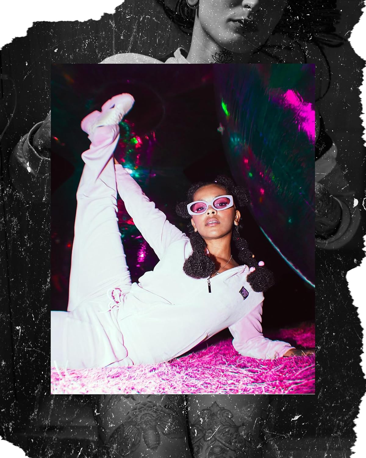 FB County Velour Tracksuit for Women - Soft & Cozy Cotton-Poly, 2-Piece Long Sleeve Velvet Tracksuit Matching Set - Image 4