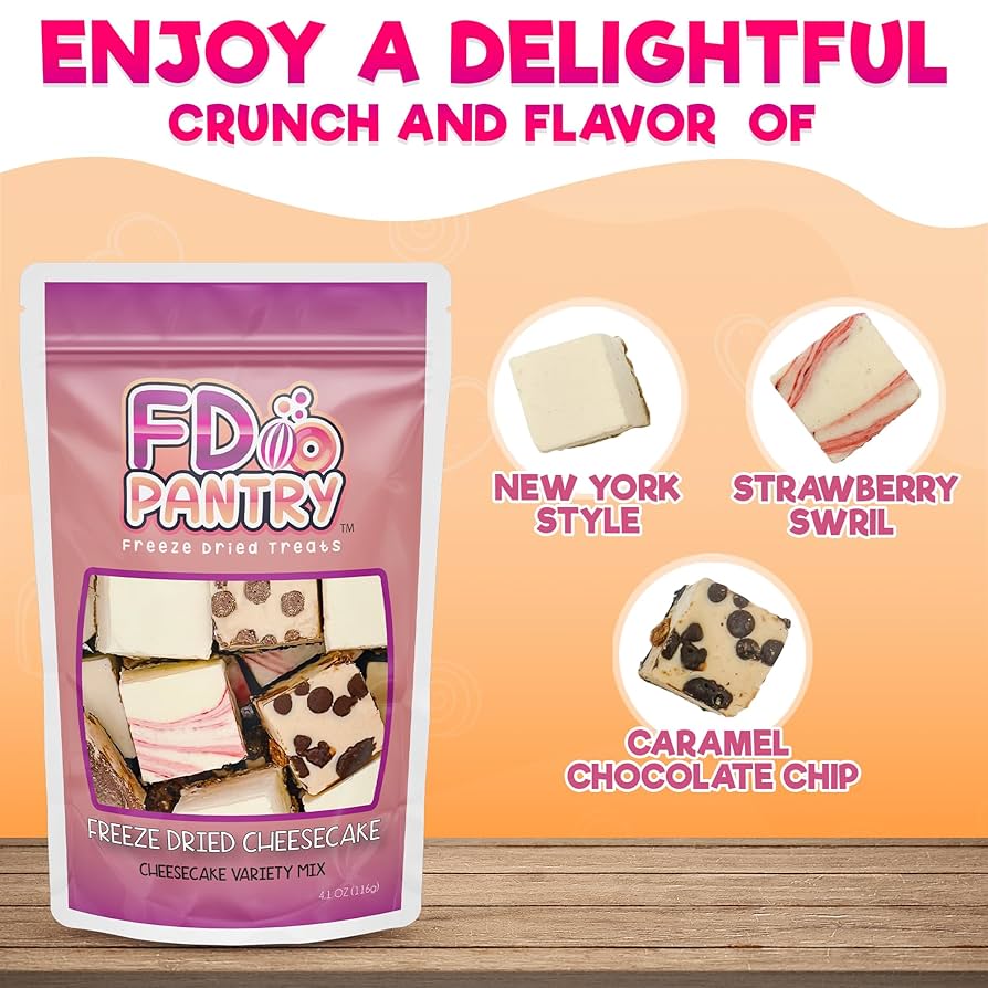 Amazon.com : Freeze Dried Cheesecake Bites New York Style