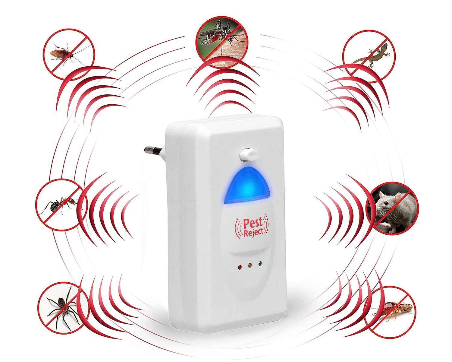 WRIGHTRACK Ultrasonic Pest Repeller to Repel Rats, Cockroach, Home Pest