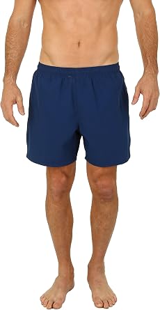 UZZI Mens Marti Shorts Swim Trunks Quick Dry Active