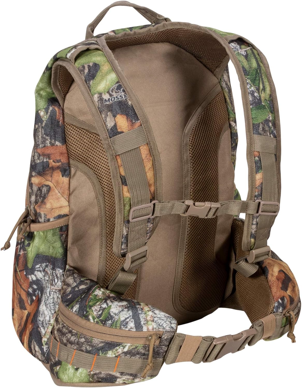 North Mountain Gear Camouflage Hunting Backpack Waterproof Bow and Rifle Compatible Hunting Bag (Mossy Oak Obsession)
