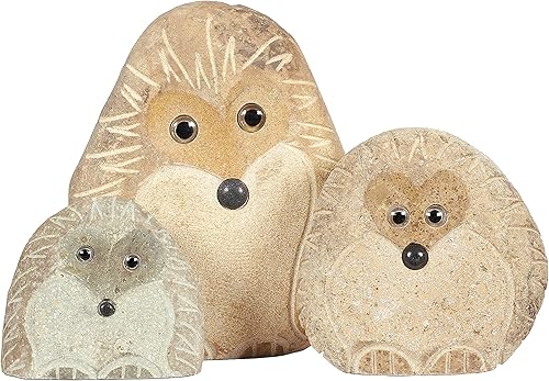 Paquete familiar pequeño de 3 erizos de pie