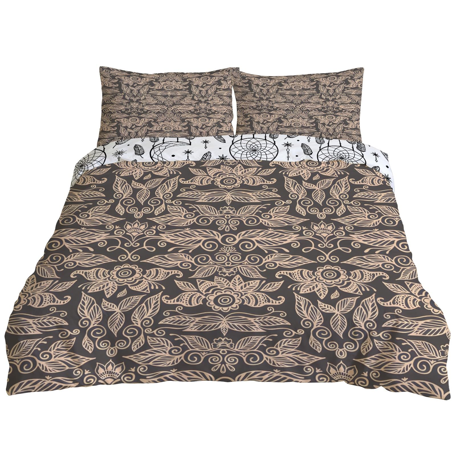 Housse de couette 240x220 réversible pour une chambre cocooning
