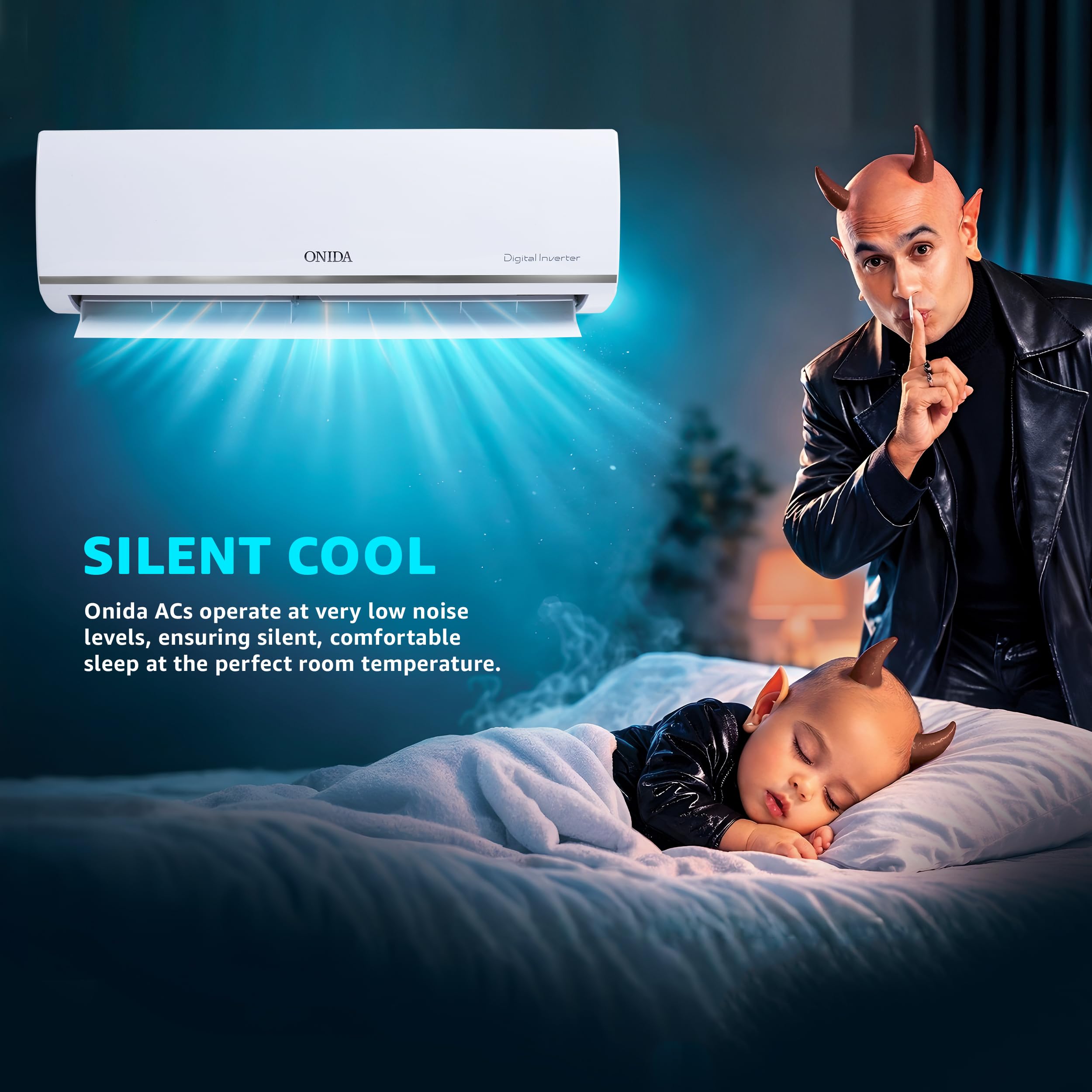Onida 1 Ton Split AC - Energy Efficient Cooling -9