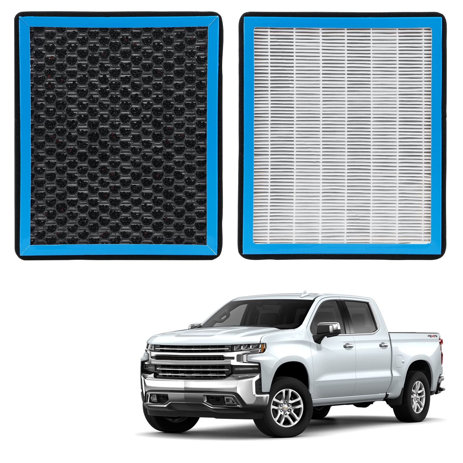 1*HEPA Cabin Air Filter replacement CF11966 Compatible with Buick Regal,Cadillac ATS,CT6,Escalade;Chevy Cruze,Impala,Silverado 1500/2500/3500,Suburban,Tahoe,Traverse;GMC Sierra 1500/2500/3500,Yukon