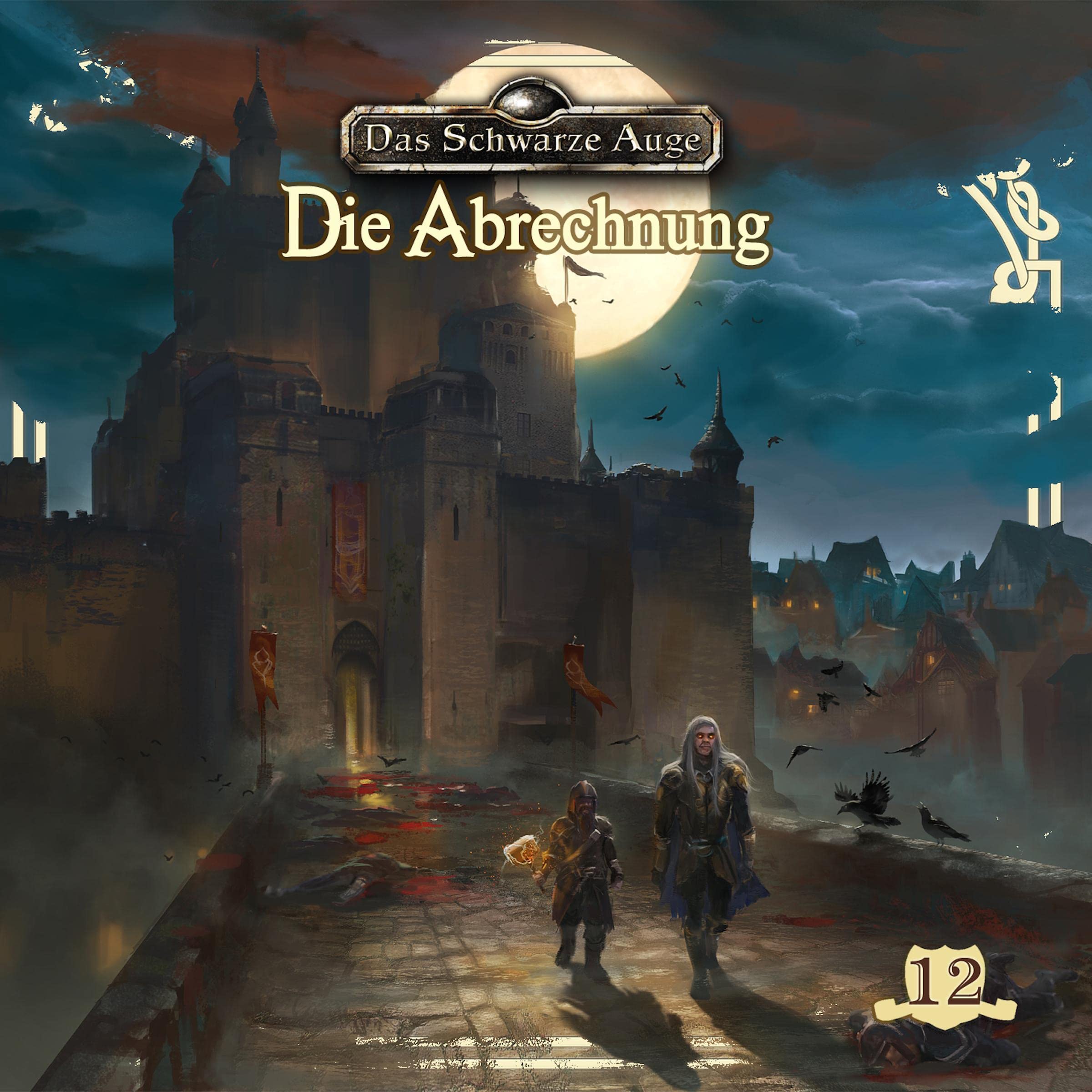 Cover art for Die Abrechnung: Das schwarze Auge 12