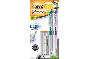 Bic Velocity Max Mechanical Pencils - For Unrivaled Durability and Smooth Writing