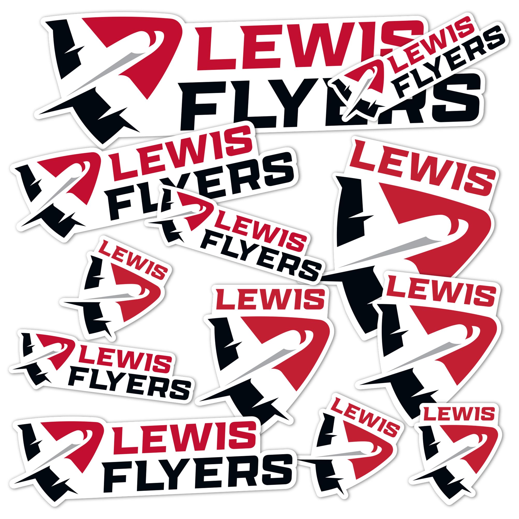 Desert Cactus Lewis University Sticker Flyers Vinyl Decals Laptop Water Bottle Car Scrapbook T1 (Type 1-2)