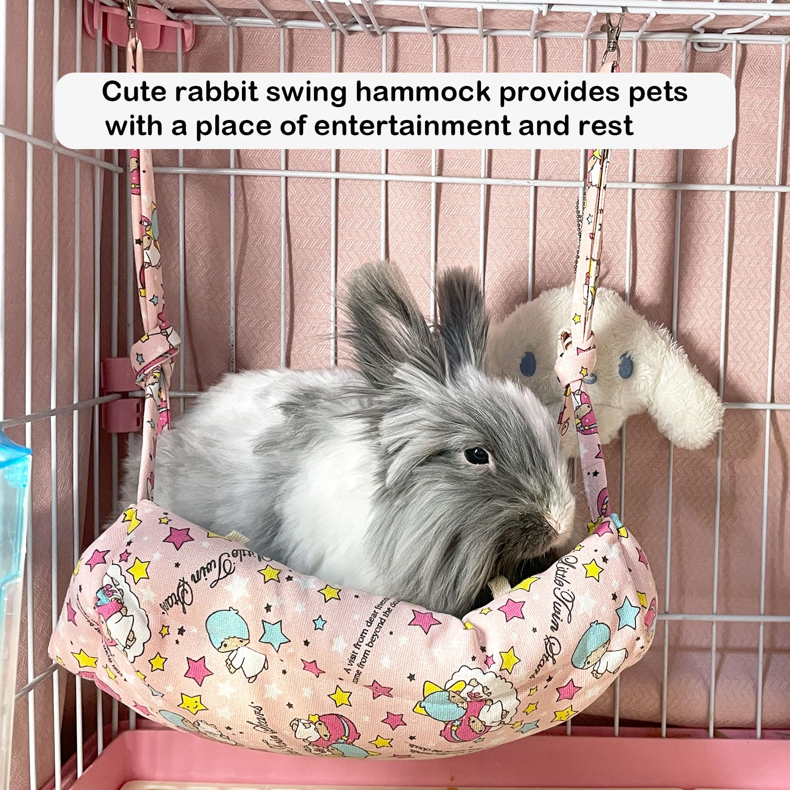 Weiche Hängematte Für Kleintiere – Kuscheliges Bett Für Hamster, Ratten & Frettchen (34x34 Cm)