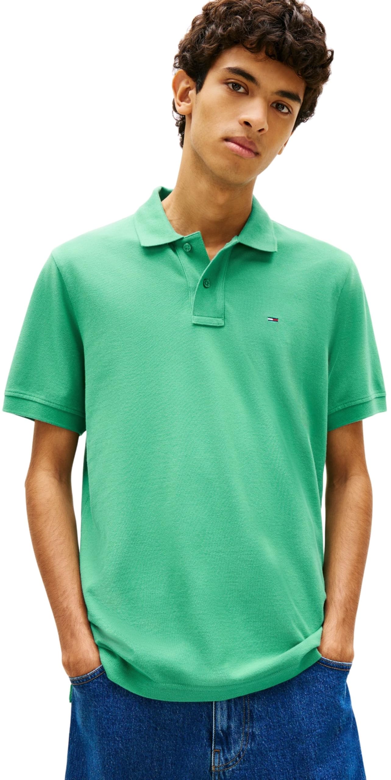 Tommy Jeans Herren TJM Reg ESS Polo EXT Dm0dm22711 S/S Poloshirt (1er Pack)