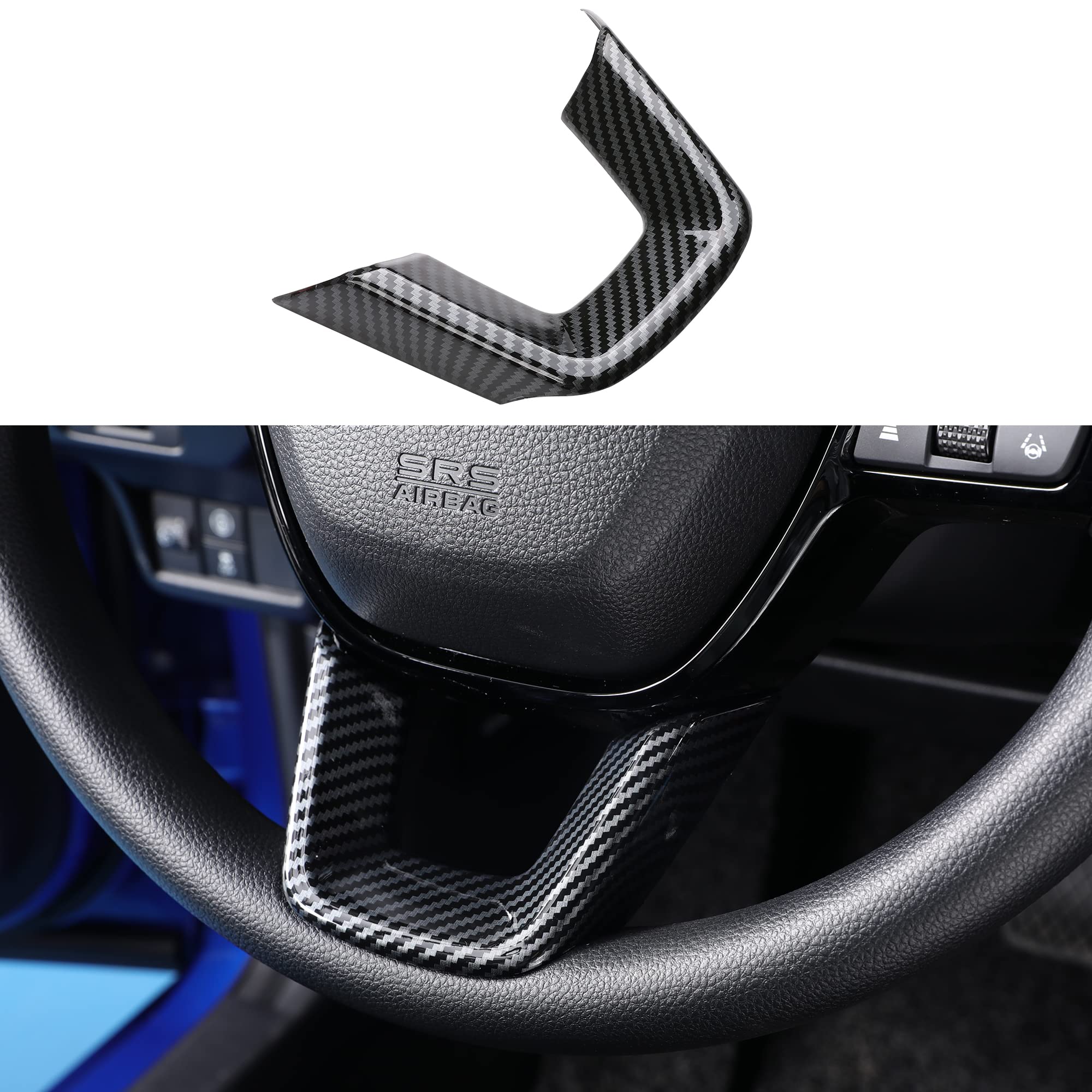 Buy For 11th Gen Civic 2022 Steering Wheel Bottom Cover Trims Interior