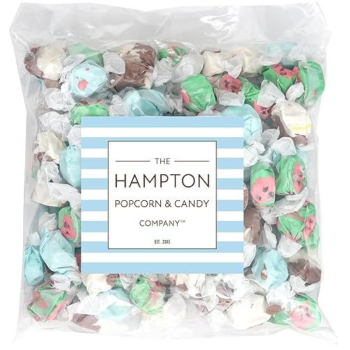 Miniatura 20 de Mezcla surtida de caramelos de agua salada, bolsa a granel de 1 libra, 10 sabores surtidos, dulces de caramelo envuelto individualmente