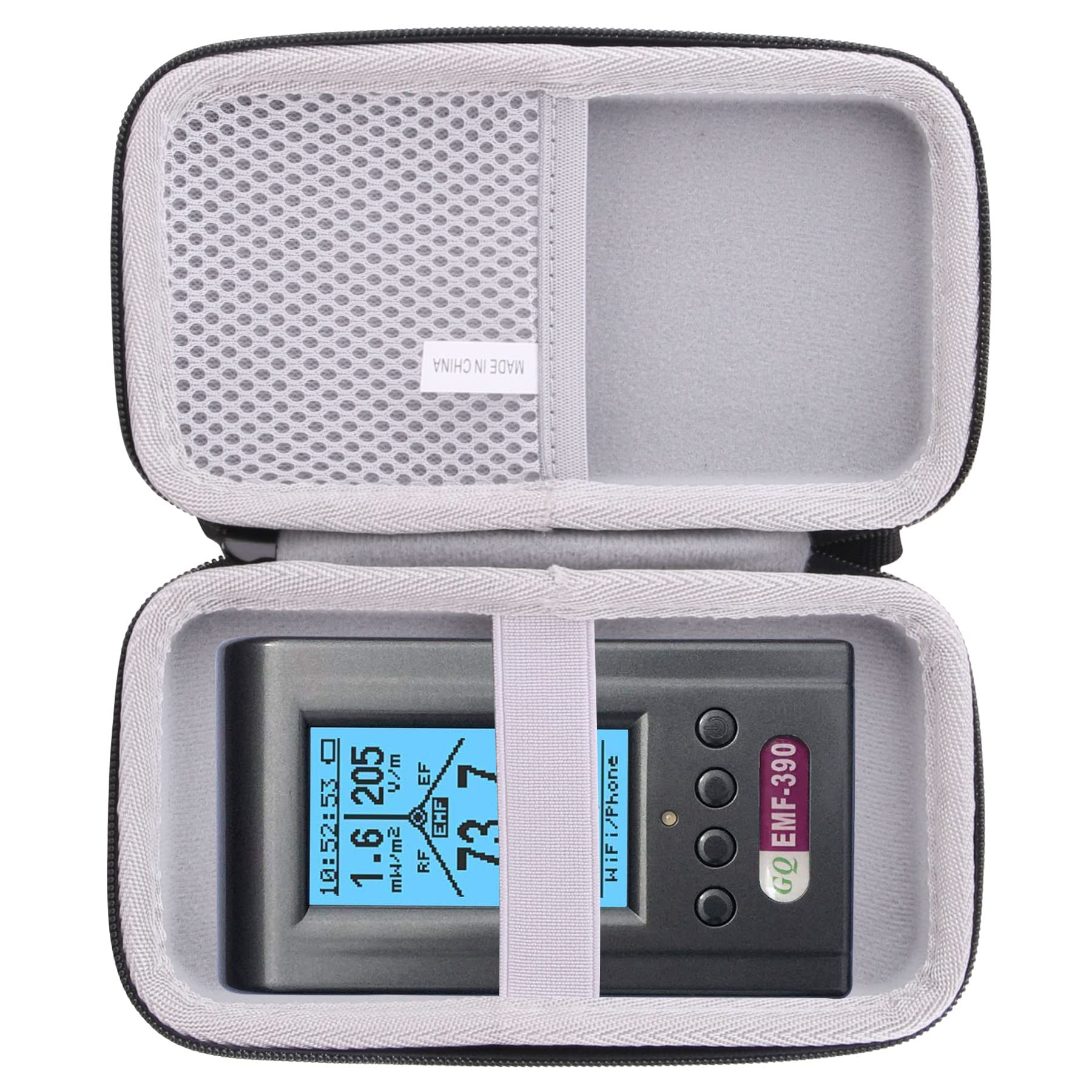 WAIYUCN Hard EVA Carrying Case for GQ GMC-500Plus/EMF-390/GMC-600Plus Radiation Detector Case.