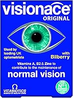 Vista 2 de Vitabiotics Visionace Original - Multivitamínico nutricional para visión normal Vitaminas A, B2 y Zinc - 30 Tabletas