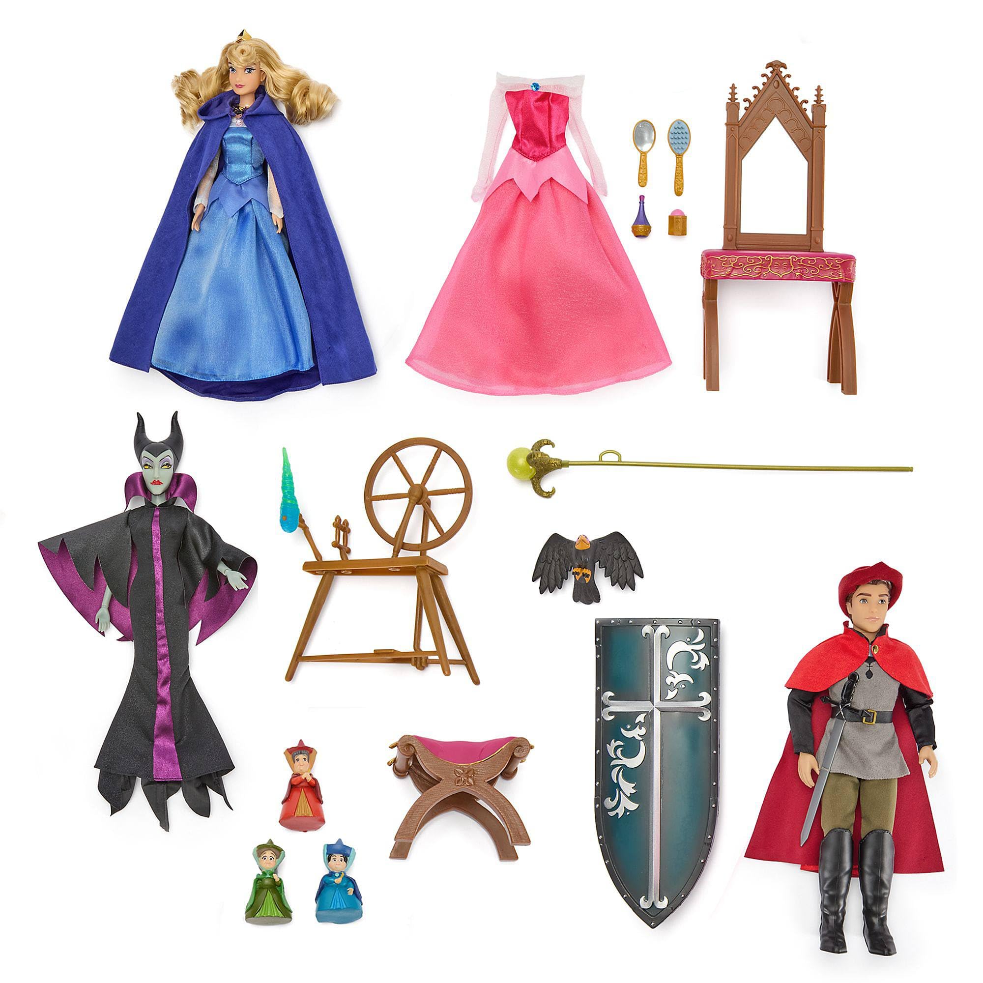 Disney Store Official Aurora Classic Doll Gift Set - Sleeping Beauty