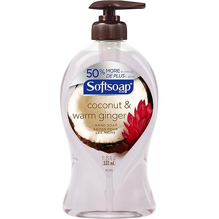 softsoap coconut & warm ginger hand soap