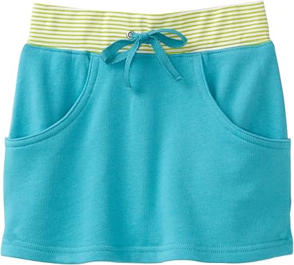 terry drawstring skirt