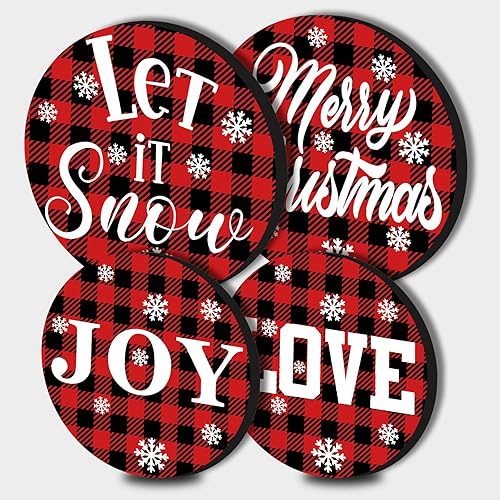 Miniatura 28 de Fundas para quemadores de estufa eléctrica de animales de granja, paquete de 4 fundas redondas para quemadores de estufa, 8 pulgadas y 10 pulgadas