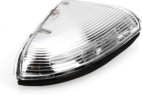 Miniatura 9 de Luz de señal de giro para espejo delantero izquierdo compatible con Dodge Ram 1500, Ram 2500, espejo delantero izquierdo del lado del conductor,