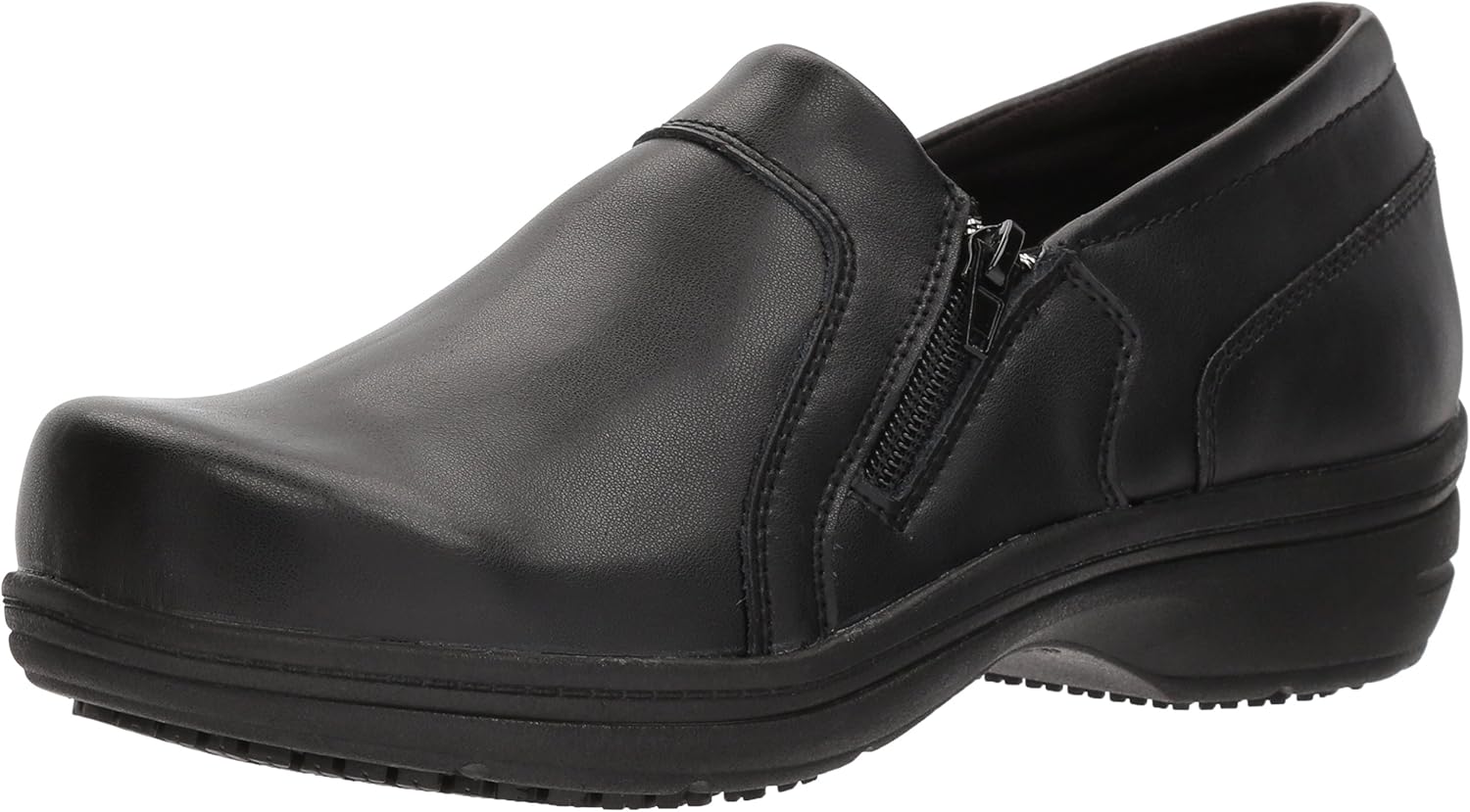 Easy Works Women's Bentley Health Care Professional Shoe, Black, 7.5 Wide