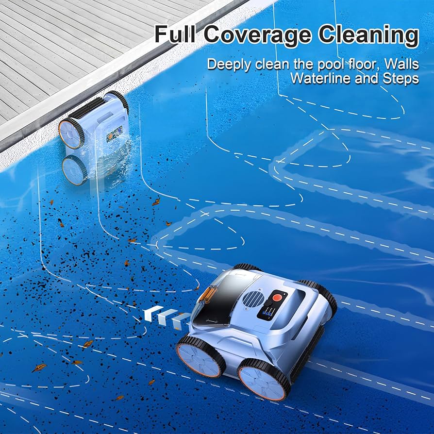 Amazon.com : (2025 New) Robotic Pool Vacuum, Robotic Pool